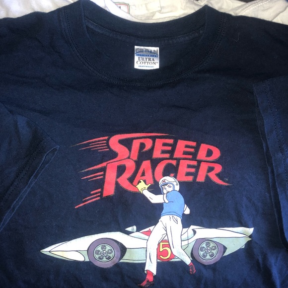 Vintage Speed Racer Tee Size XL - Picture 2 of 2